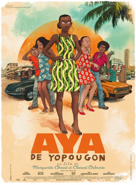 Le film Aya de Yopougon de Marguerite Abouet et Clément Oubrerie